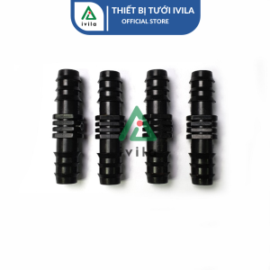 Combo 5 Nối thẳng LDPE 16/20/25mm - Phụ kiện tưới nối ống 20mm 16mm - Kết nối chắc chắn chịu áp lực cao