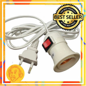 Fitting Gantung Lampu Saklar on Off 5Meter untuk 1Bohlam Saklar Lampu Gantung 5m by Einstein-Store