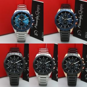 Jam Tangan Pria Alexandre Christie AC 6508 AC6647 Original Garansi Resmi 1 Tahun - Stainless Steel