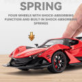 LEO 1:24 Apollo IE Supercar Diecast โมเดล รถอัลลอยด์รถยนต์ของเล่นคอลเลกชันของขวัญสําหรับเด็กชายสาว ของเล่นเด็ก. 