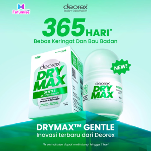 DEOREX DryMax Deodorant Roll on 30ml | Orginal | Gentle | Extra | Solusi Keringat Berlebih
