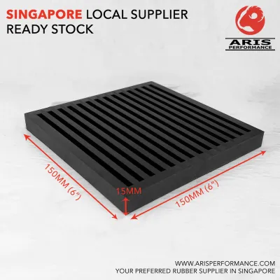 Anti Vibration Rubber Pad Anti Slip Shock Absorbing Rubber Pad Vibration Dampening Block Air Con Pad