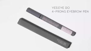 Light Blonde Eyebrow Pencil for Blonde/Gray Hair(Golden Caramel) Light Taupe Eyebrow Pen Ultra Precise 4-Prong Tip Creates Natural Hair-Like Stroke Sweatproof & 24H Long-Lasting Wear