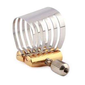 Alto Sax Clarinet Mouthpiece Ligature Saxophone Parts Clip Metal Ligature Single Screw Fastener Clip Mouthpiece Ligature
