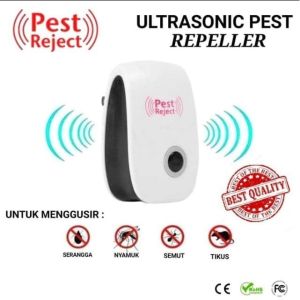Pest Reject Alat Usir Tikus Ultrasonic Alat Pengusir dan Pembasmi Serangga Nyamuk Tikus Lalat Kecoak