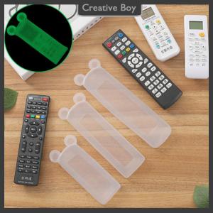 [Creative] Silicone điều khiển từ xa bảo vệ bao gồm điều hòa không khí TV điều khiển từ xa trường hợp không thấm nước Gấu Tai huỳnh quang chống bụi Bìa
