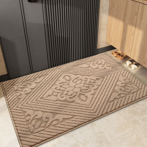 *SG SELLER* Anti Slip Premium Polyester Door mat|61X92cm Entrance Rug|8mm thickness Keep Dust Away Carpet