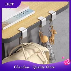 [Chandrae] Punch-free Hanging Bag Hook Student Desk Side Hanging Bag Handbag Holders Multi-functional Table Hook
