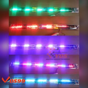LAMPU FLEXIBEL RUNNING ALIS LED 45 CM BISA UNTUK MOTOR MOBIL BAJAJ TRUK 12V & 24V UNIVERSAL