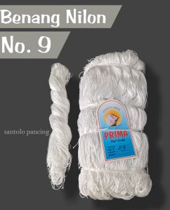 Benang nilon Putih No.9
