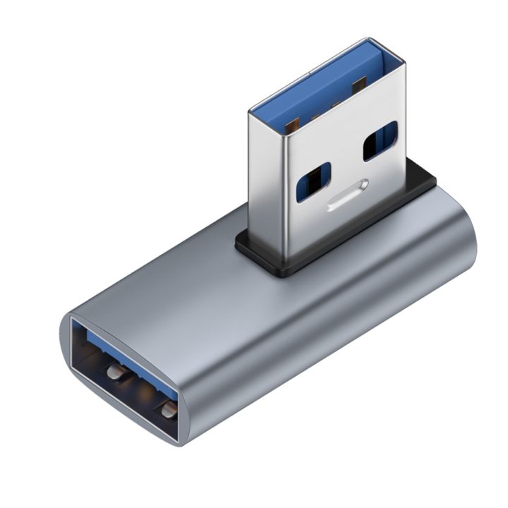 90 độ trái phải góc cạnh USB 3.0 một kết nối bộ chuyển đổi đầu đực ...