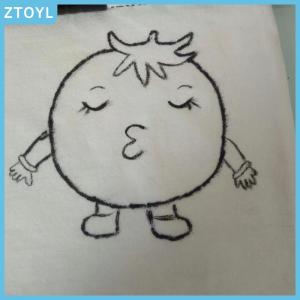 ZTOYL 8 Pcs Textile Marker Fabric Paint Pen Diy Crafts T-shirt Pigment Painting Pen