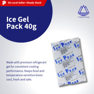 Ice Gel Pack 40g 5 / 10 / 30 / 50 / 100 / 200 pcs - Reusable Keeps Temp Cool For Many Uses - Non-Toxic. Food-Safe Milk Baby Food Sports Injuries Ice/Cooler Bag
