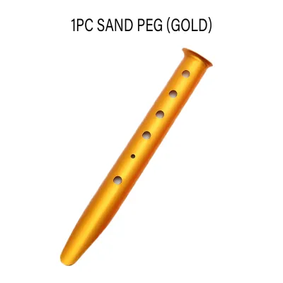 Aluminum U Shape Tent Peg for Sand Beach Flysheet Tent Nail Peg Lightweight Camping Stakes Pancang Khemah Pantai 露营沙滩地钉