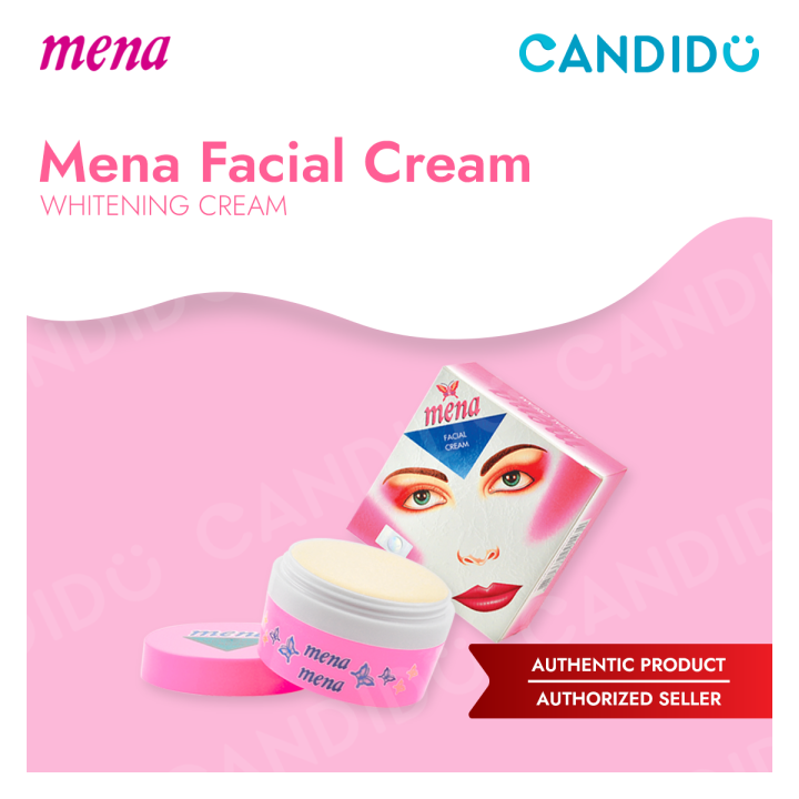 Mena Cream Original Facial Whitening 3g Anti-aging Pampaputi Pampaganda - CandidU PH