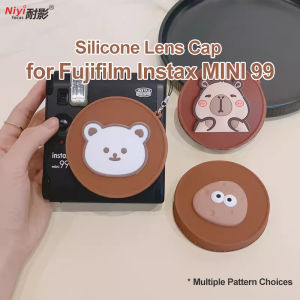 Camera Silicone Cap for Fujifilm Instax MINI 99 mini99 Lens Cap Lens Cover Protector Front Cap Dustproof Cute Cartoon