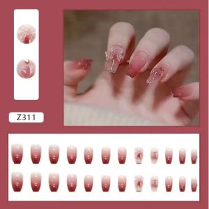 ดอกไม้ กันน้ํา ติดทนนาน สําหรับตกแต่งเล็บ สติกเกอร์ติดเล็บ DIYFashionable Nail Art Stickers Cute Nail Art Stickers