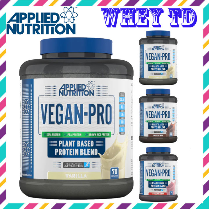 VEGAN PRO 2.1KG 70 lần dùng Applied Nutrition - Whey cho người ăn chay