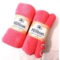 Tuala Hilton Serap Air Towel Travel plain berwarna Tuala HOTEL Hantaran Gubahan Tuala Hilton Plain Colour serapan air terbaik Microfiber Saiz L dan XL. 