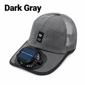 Summer Outdoor Solar Fan Cap With Fan Solar Fan Hat Usb Rechargeable Cooling Cap Sun Protection Breathable Outdoor Hat With Solar Fan Hat Clip Solar Usb Fan Solar Fan Usb Head Fan Solar Cooling Fan Hat Solar Hat Fan