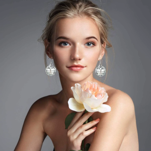 Vintage Dangle Earrings Disco Ball Drop Dangle Earrings 70s Dance Party Costume Accessories for Women Girl Party Favor