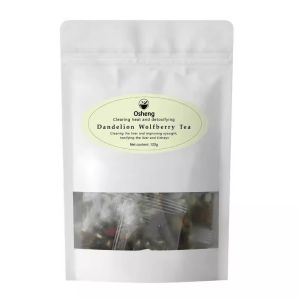 Chicory Gardenia Tea Improve Vitality Ginseng Polygonatum Mulberry Wolfberry Tea Body Treatment