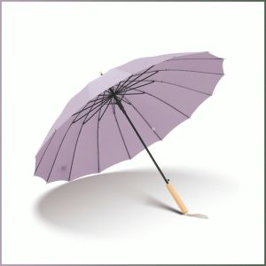 Umbrella Natural System Rain Gear Rainproof Storm Resistance Durable Waterproof Exquisite Gold-plated Edges