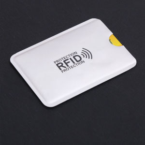 Ví thẻ chặn rfid dành cho thẻ ngân hàng và bảo vệ ID chống trộm và chống quét với khả năng che chắn an toàn