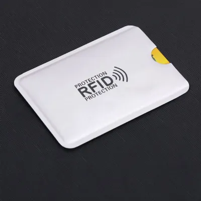 PaulWeekend ซองใส่บัตร RFID สำหรับป้องกันที่ใส่บัตรและบัตรประจำตัวป้องกันการโจรกรรมและป้องกันการสแกนพร้อมการป้องกันอย่างปลอดภัย