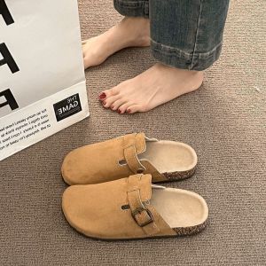 Free Shipping 2026 New WomenS Autumn Retro Style Comfortable Casual Slip-On Durable Closed-Toe Sandals