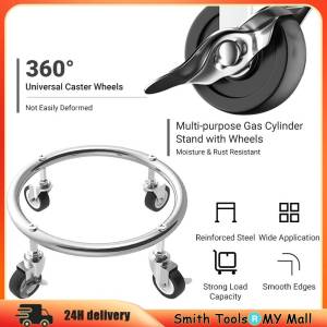Band Brake Mobile cylinder base pulley gas tank bracket gas cylinder mobile pallet
