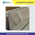 Paket 5 Lembar Plat Alumunium 0.5mm Eceran Ukuran 20cm x 30cm. 