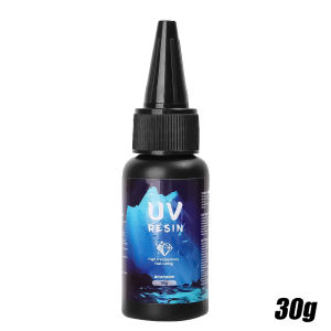 30g UV Resin Glue Transparent Quick-Drying No-Odor Natural Epoxy Resin Glue For Jewelry Making DIY Craft Decor