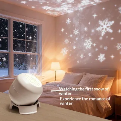 CANAMEK Led đại dương chiếu ánh sáng 360 xoay ánh sáng ban đêm năng động USB đèn cho bên nhà trẻ em phòng ngủ chiếu sáng