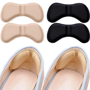 High Heel Cushions Pad Comfortable Soft Heel Patch Pain Relief Anti-wear Shoe Heel Sticker Insoles Self-adhesive Anti-wear Heel Pad Feet Heel Care Protector Sticker