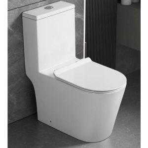 FREE INSTALLATION - EACO Rimless Toilet Bowl T933 - Vortex Tornado Flushing