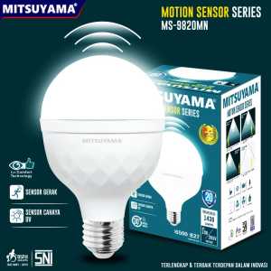 Bohlam LED 20W dengan Sensor Gerak & Sensor Cahaya UV Mitsuyama MS-9820MN memberikan sinar terang 1430LM pada suhu warna 6500 Kelvin. Cocok untuk ruang dalam rumah Anda. Fitur Sensor Gerak dan Cahaya: Dilengkapi dengan sensor gerak dan sensor cahaya UV u