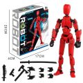 Action Figure Titan 13 Nova 13 3D Printed Multi Jointed Movable Poseable Collectible Toy Display. 