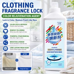 Clothing Color Reviver Fabric Color Restorer Color Fixative Black Clothes Color Lock Restore Faded Color Prevent Bleeding Silk Safe Laundry Care