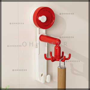 OHHDEER  360° Penyangkut Dinding Putar Sedutan Vakum / 360° Vacuum Suction Wall Rotating Hanging Hook