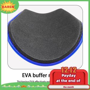 BAREN 1 cặp mini bóng đá Shin Pad chịu mài mòn hấp thụ sốc chân bảo vệ Trọng lượng nhẹ xách tay bóng đá đào tạo Shank Board