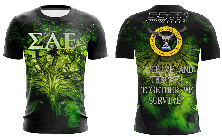 SIGMA ALPHA EPSILON SAEGREEN TSHIRT