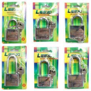 1pc Heavy Duty Security Padlock Set Stainless Padlock Waterproof 30mm-60mm Home Anti-Theft Door Lock