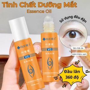 Serum lăn làm sáng da vùng mắt Xanthophyll VC giảm thâm quầng nếp nhăn cấp ẩm đầu lăn 360 độ 8ml - Lovely Gift 4U