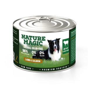 Nature Magic Canned Dog Wet Grain Free Staple Food Lamb Beef Chicken Salmon Flavor Nutrition Wet Food for Dogs Puppies 85g/175g(Same Manufacturer with ZIWI)
