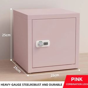 Anti-theft Password Cabinet Small Password Box with Digital Security Lock Metal Storage Cabinet