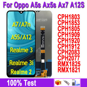 6.2"Original LCD Display For OPPO A5S AX5s A7 AX7 A7n A12 A12s Display Touch Screen Assembly Replacement Repair For Oppo Realme 3 3i LCD Glue Tools