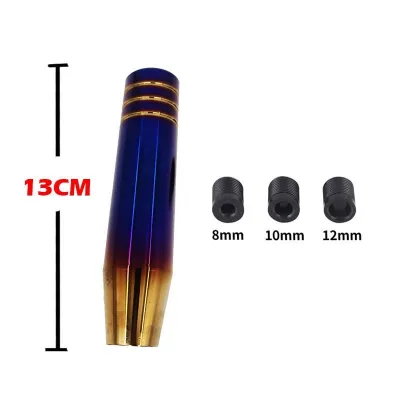 Shift Knob Manual Aluminum Car Gear Shift Knob Shifter Lever Head for Car Auto Truck 9CM 13CM 18CM