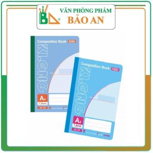 COMBO 2  Quyển Sổ may dán gáy A4 Klong 420 trang Ms320 - Văn phòng phẩm Bảo An
