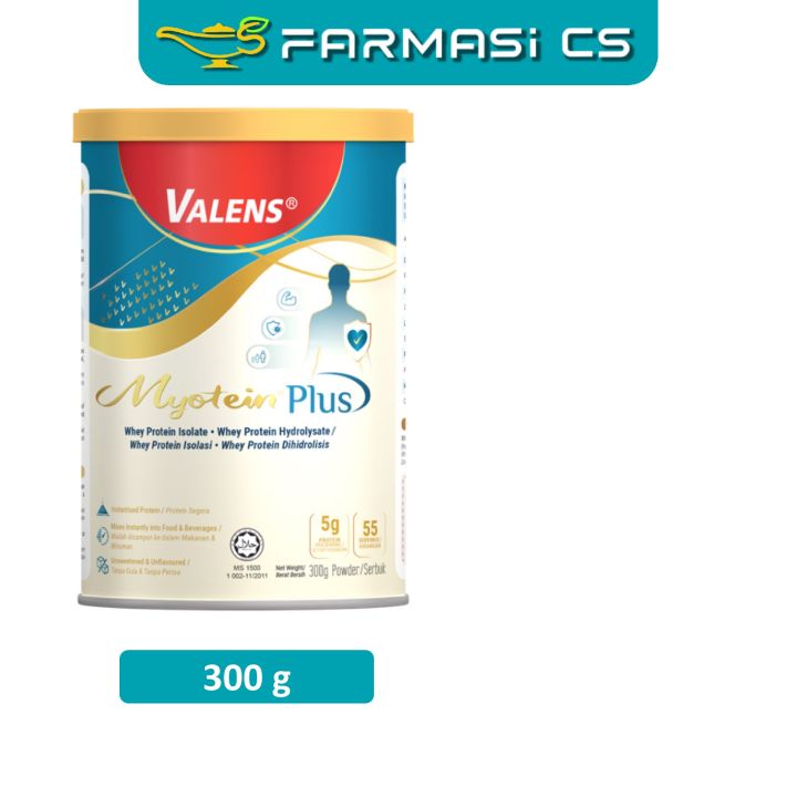 Valens Myotein Plus 300g EXP:08/2026 [ whey protein Farmasi CS ] | Lazada